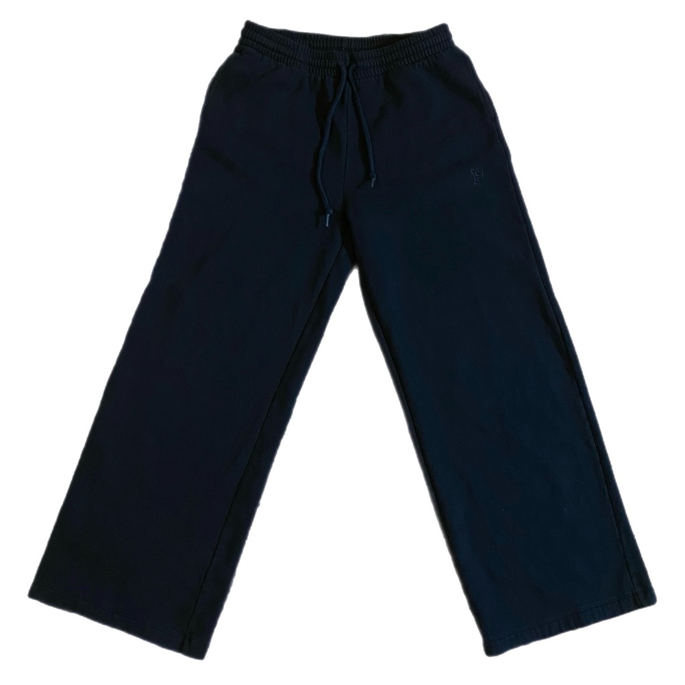 Black Wide Leg Sweatpants